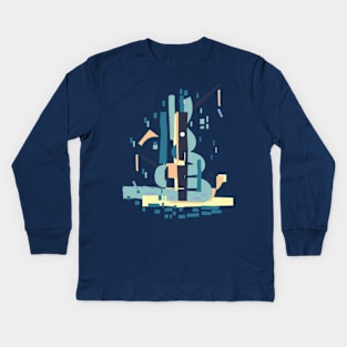 Fisherman Kids Long Sleeve T-Shirt